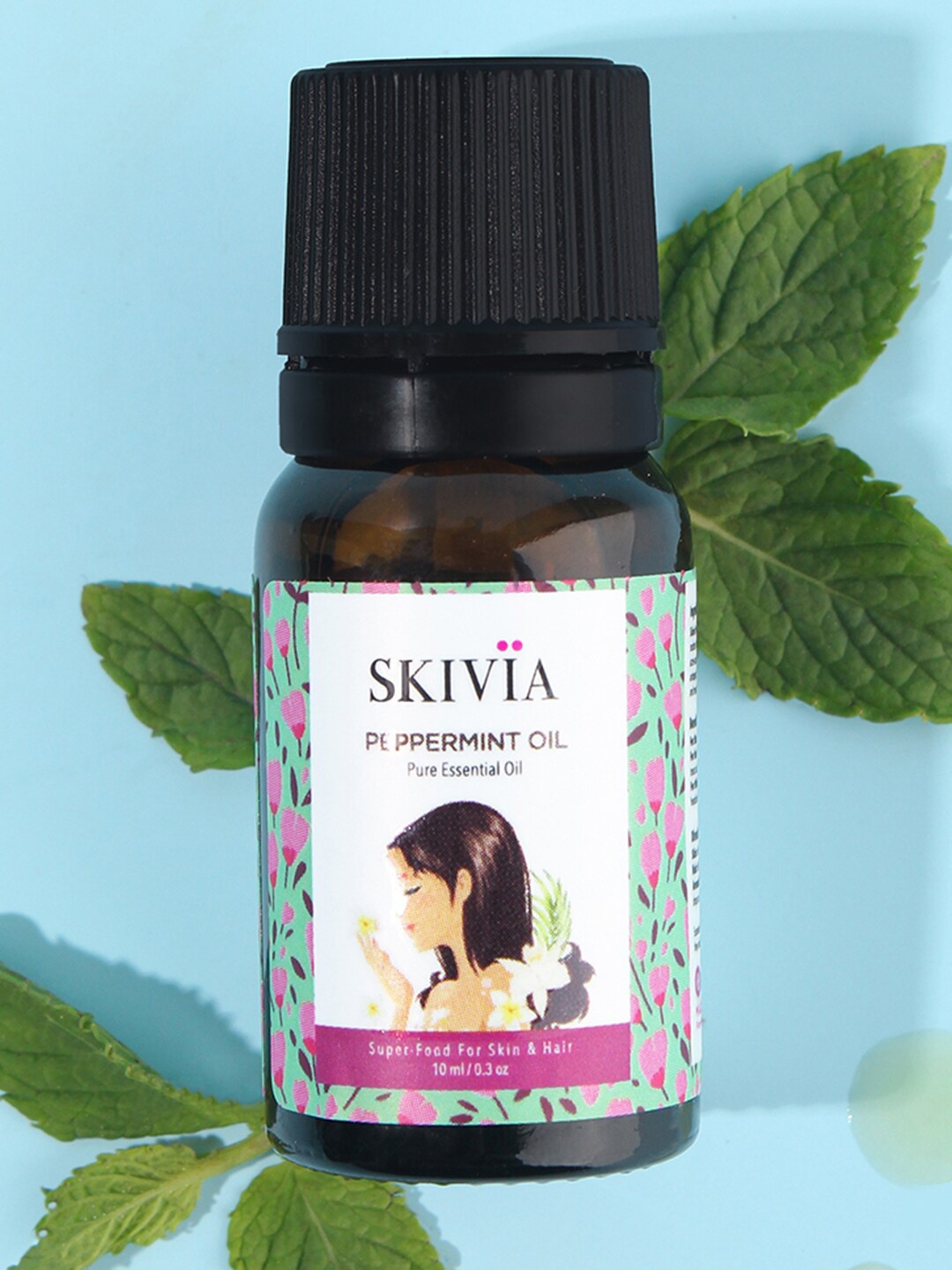 

SKIVIA Peppermint Essential Oil 10ml, Transparent