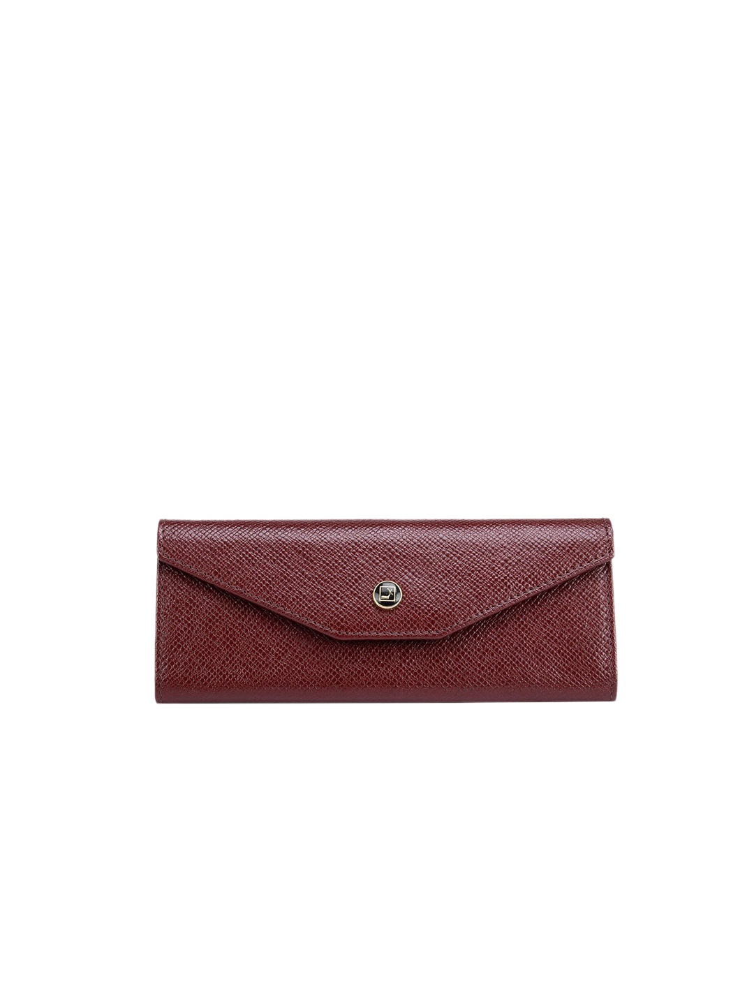 

Da Milano Burgundy Textured Sunglasses Case