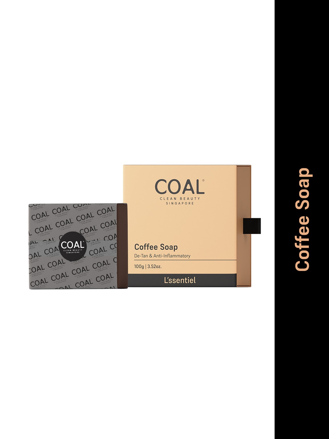 

COAL CLEAN BEAUTY Coffee Soap, Beige