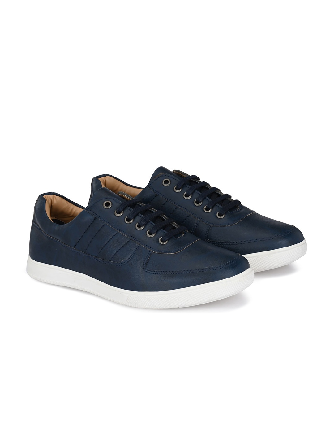 

Azzaro Black Men Blue Lightweight Sneakers