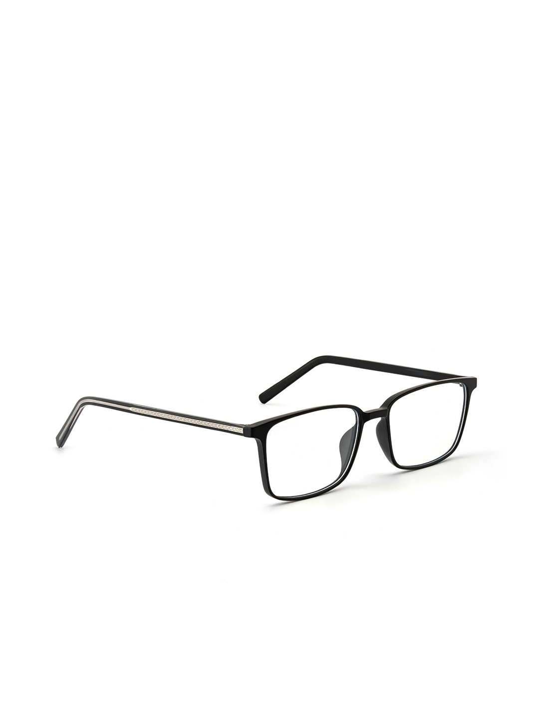 

ROYAL SON Unisex Black Full Rim Rectangle Frames