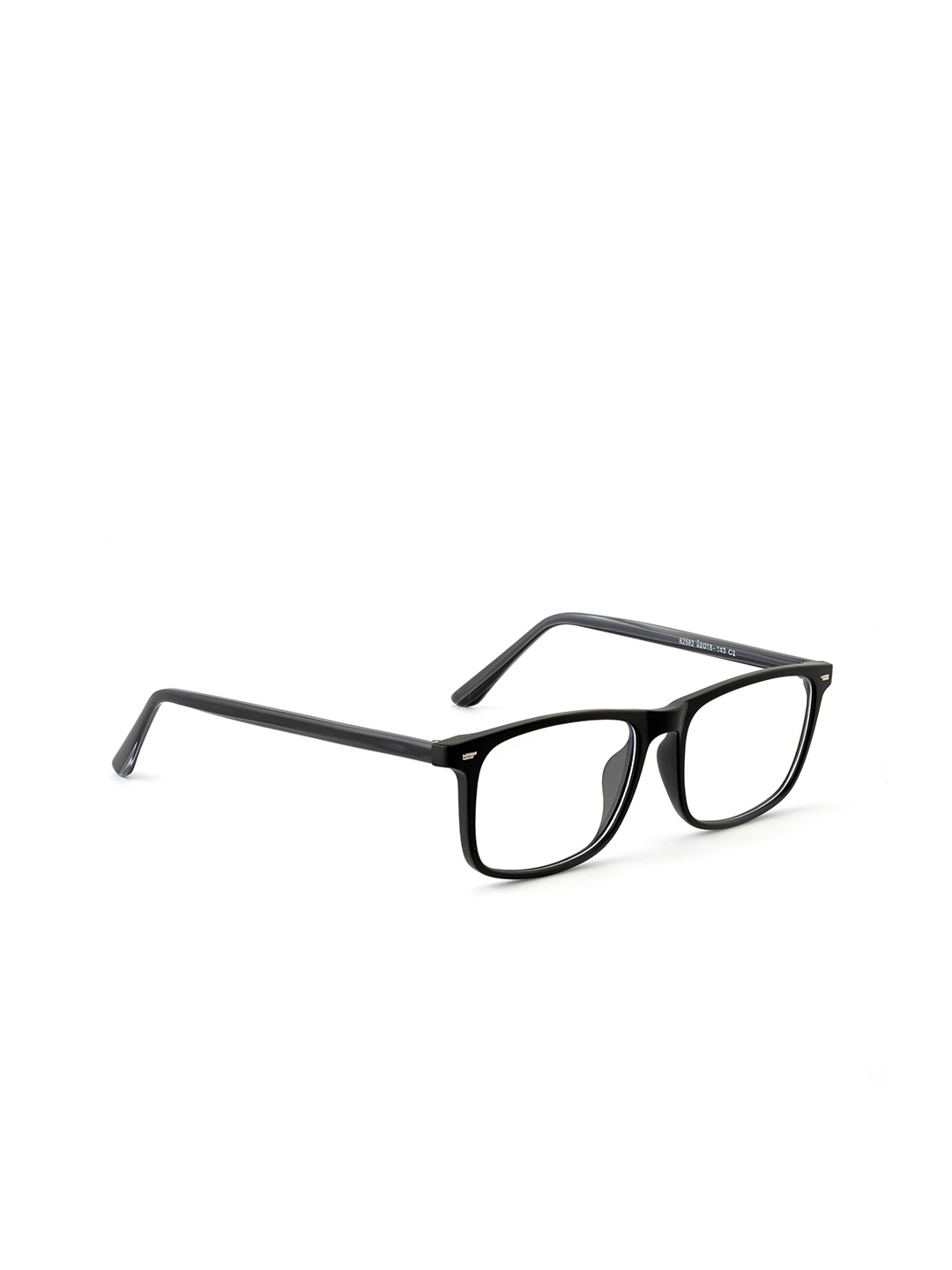 

ROYAL SON Unisex Black Full Rim Rectangle Frames