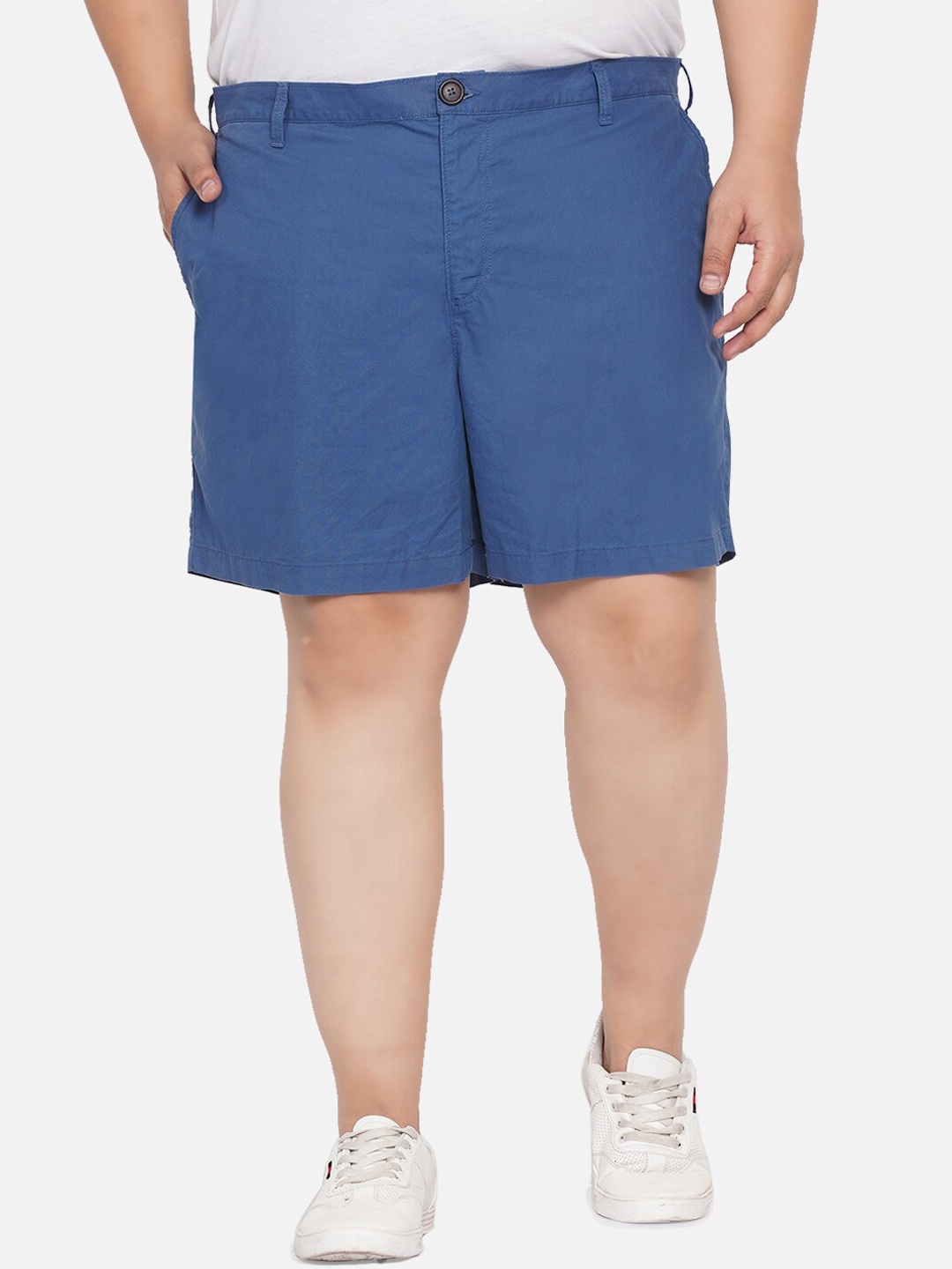 

Santonio Men Blue Pure Cotton Shorts