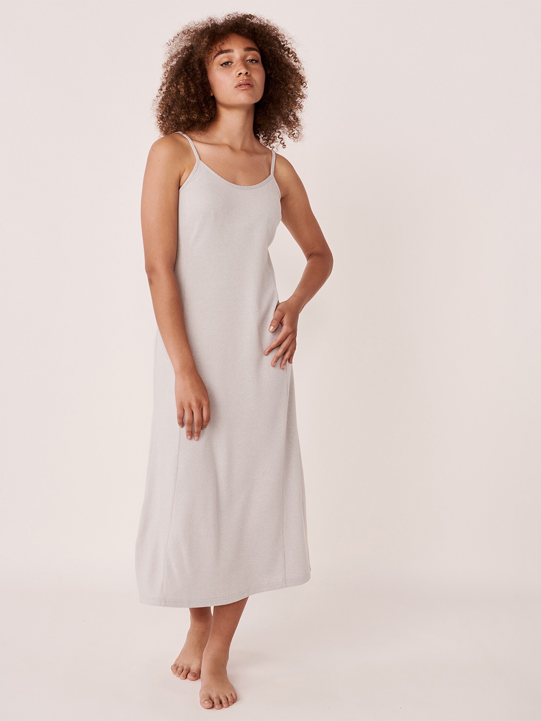

La Vie en Rose Women Grey Nightdress
