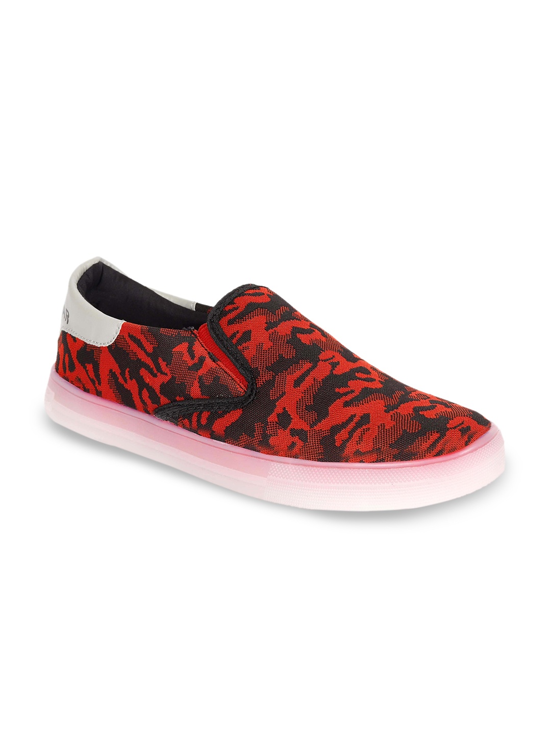 

FOUR STAR TRUCK SALES Men Red Printed Sneakers
