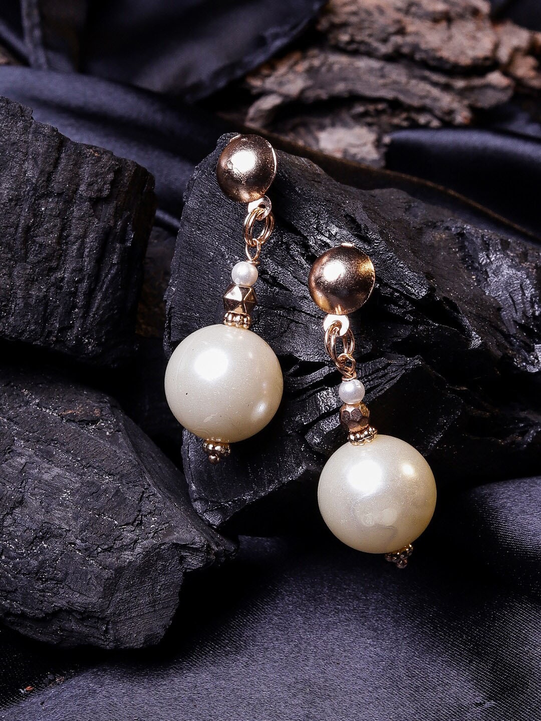 

DIVA WALK EXCLUSIVE Rose Gold-Plated Contemporary Drop Earrings