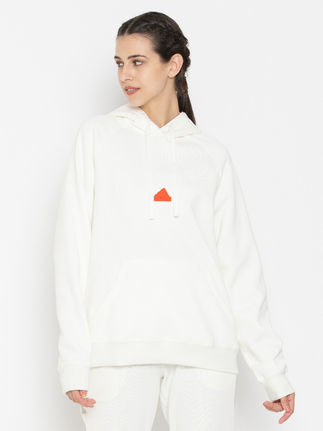 

ADIDAS Women White Sweatshirt