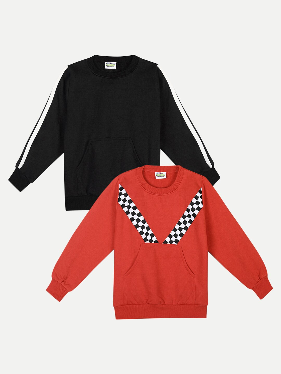 

Cutiekins Pack Of 2 Kids Sweatshirt, Black