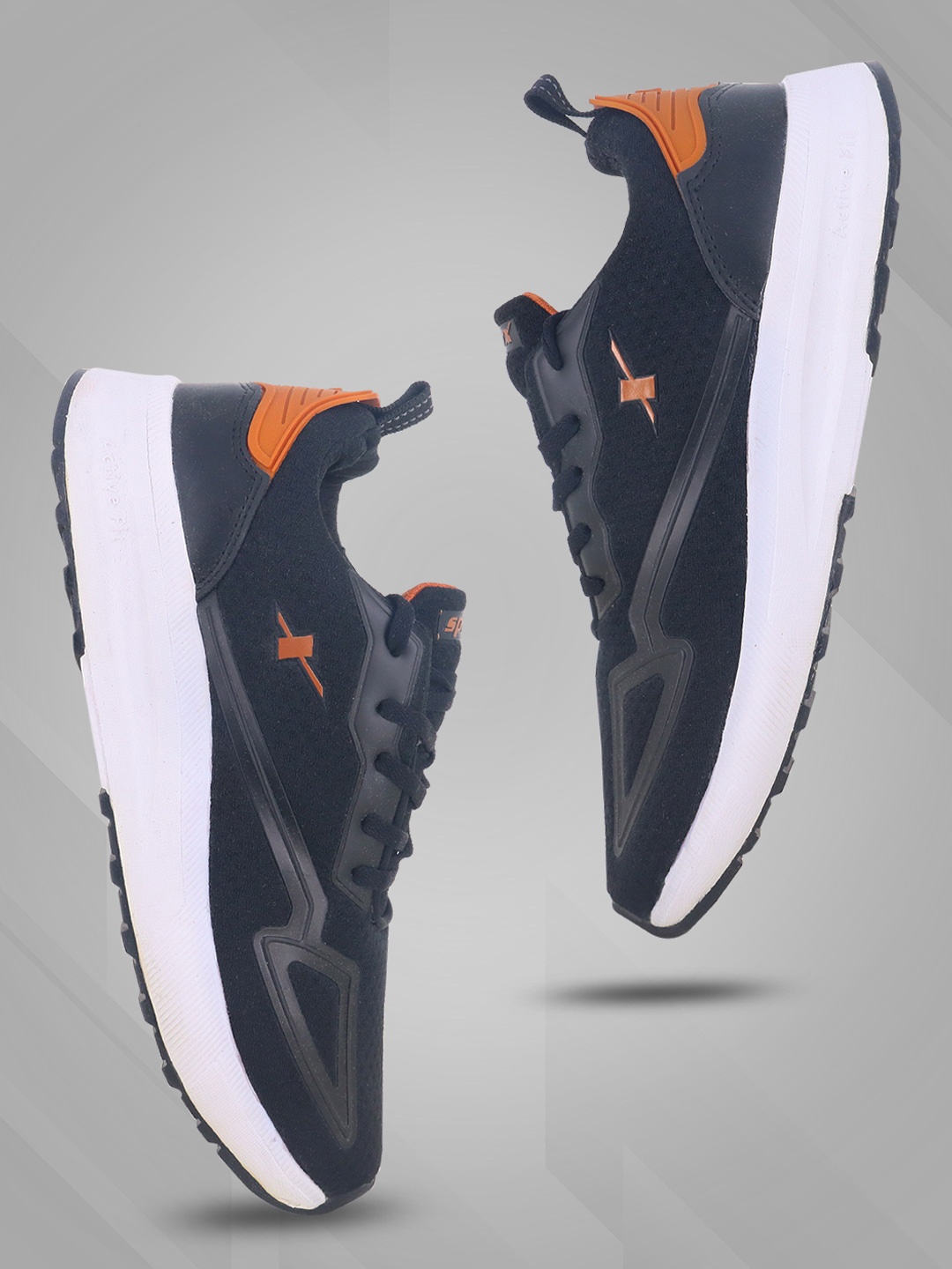 

Sparx Men Running Shoes, Black