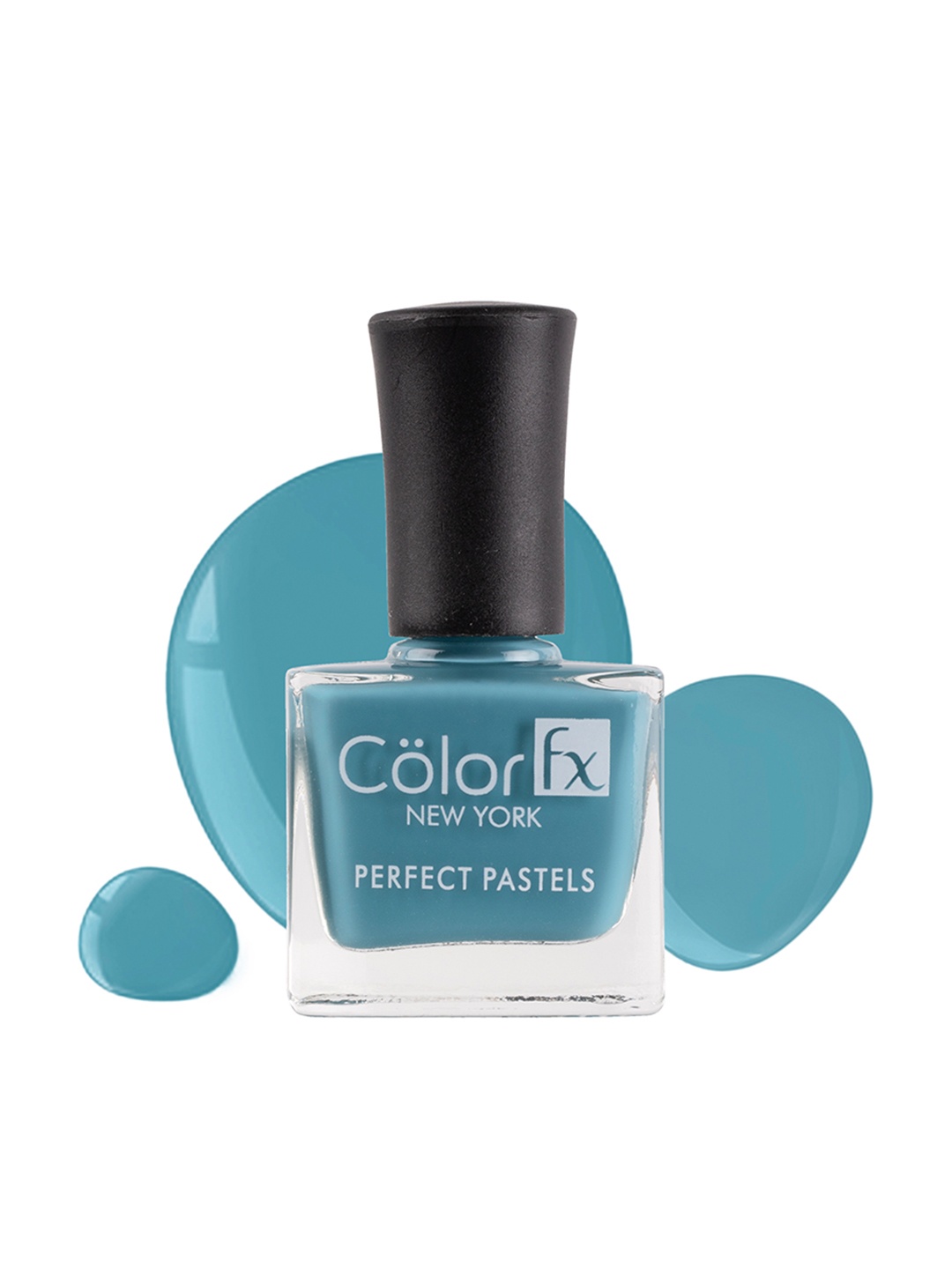 

Color Fx Perfect Pastel Longlasting Glossy Nail Polish-Teal-9ml