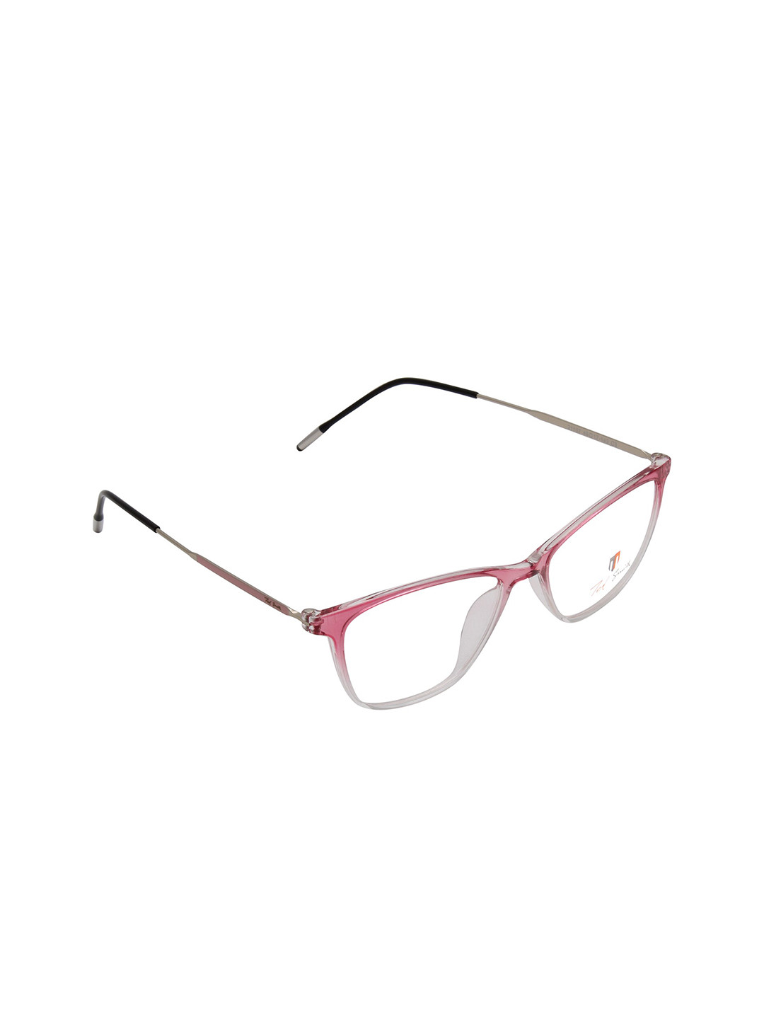 

Ted Smith Women Pink & Transparent Full Rim Cateye FrameFrames Eyeglasses