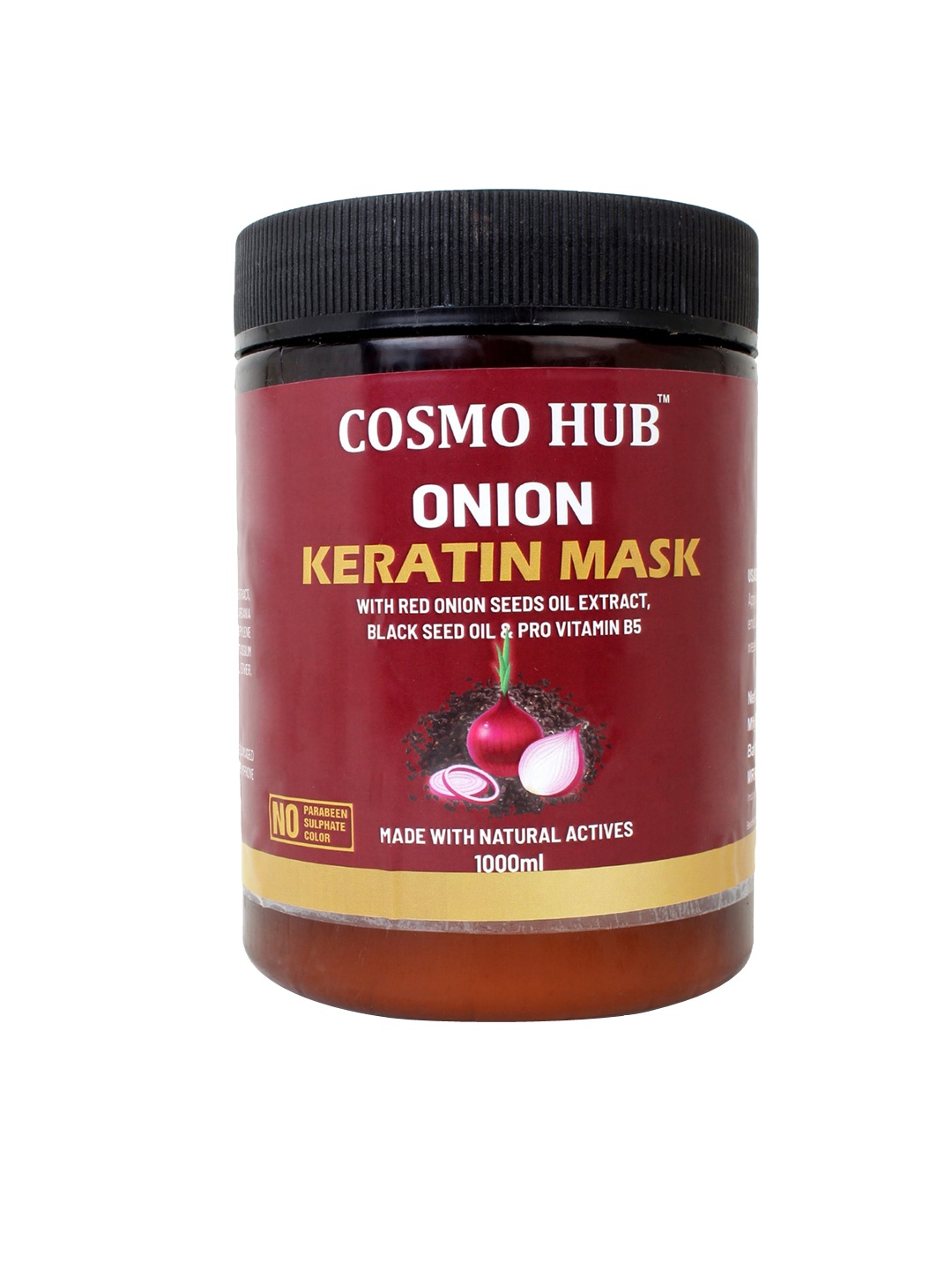 

COSMO HUB Cream Onion Keratin Hair Mask- 1000ml