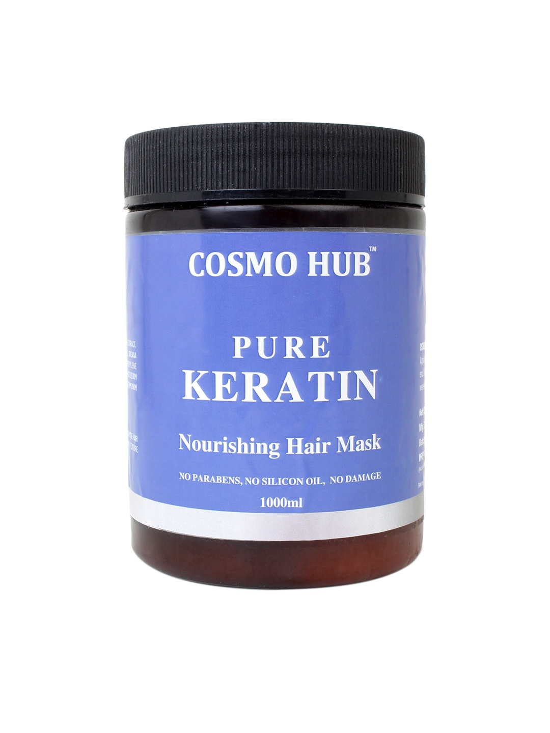 

COSMO HUB Pure Keratin Nourishing Hair Mask 1000 ml, Blue