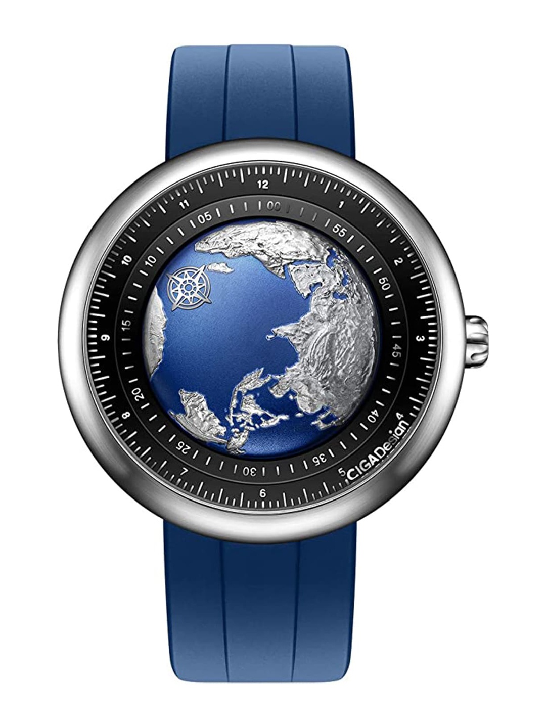 

CIGA Design Men Blue Embellished Dial & Blue Straps Watch- U031-SU01-W6U-Blue