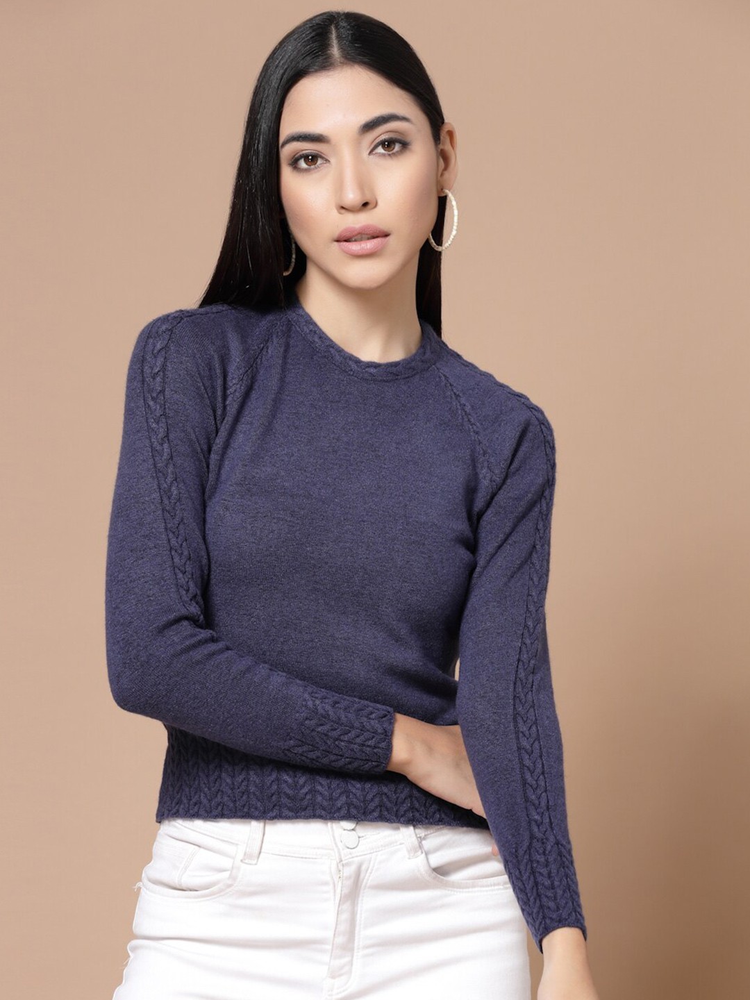 

Wool Trees Women Grey Pullover