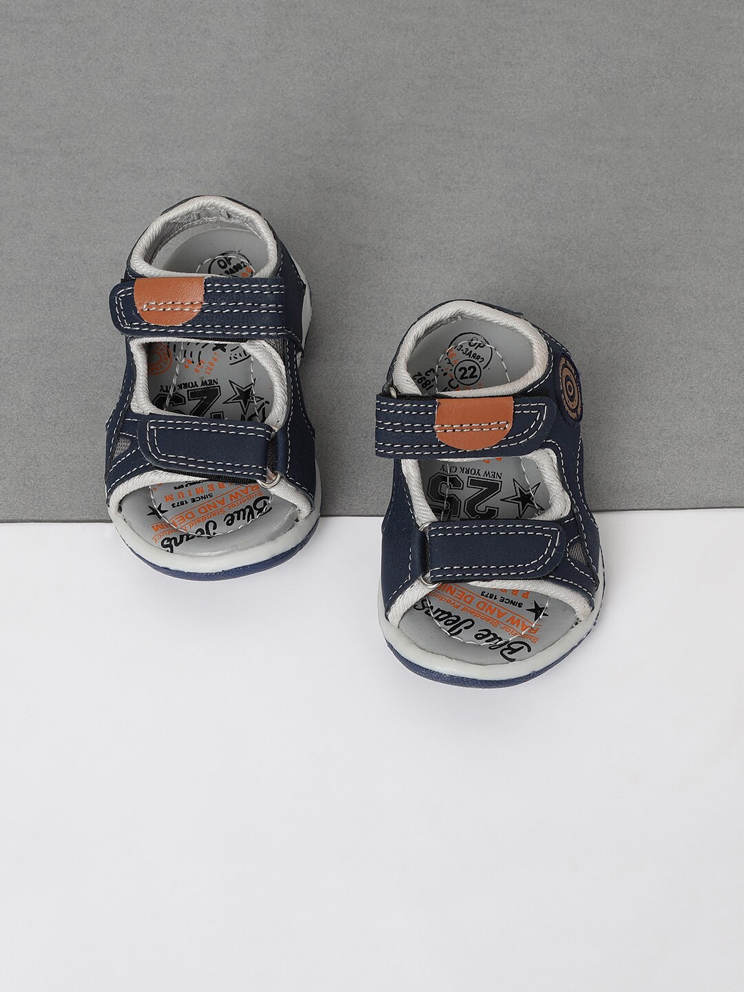

max Boys Blue PU Comfort Sandals