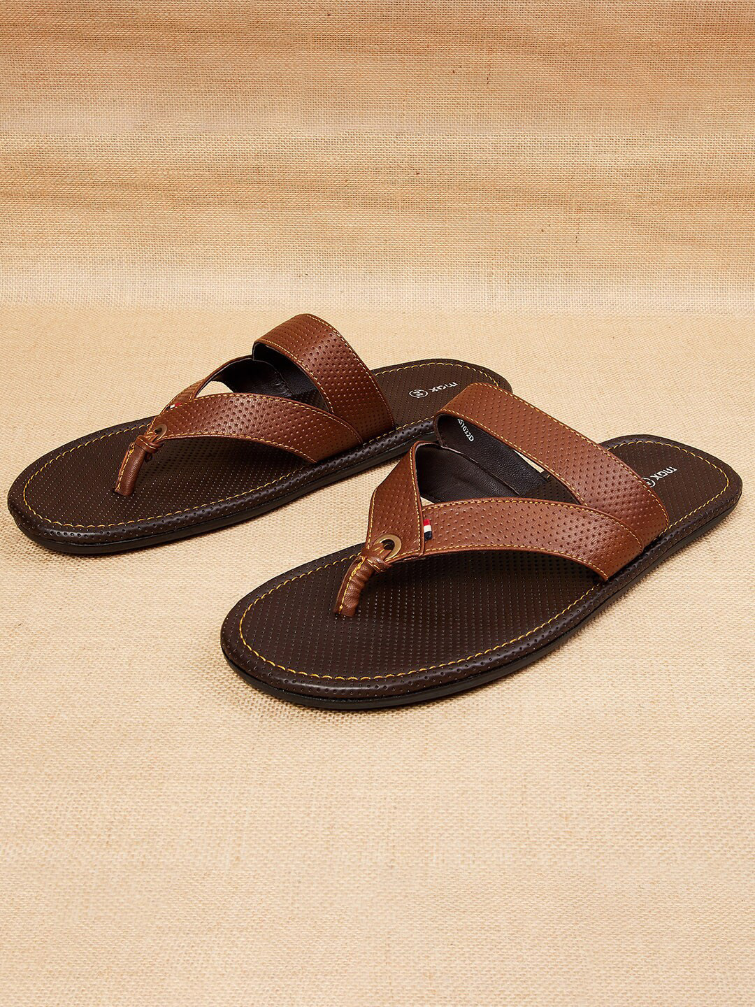 

max Men Tan Comfort Sandals