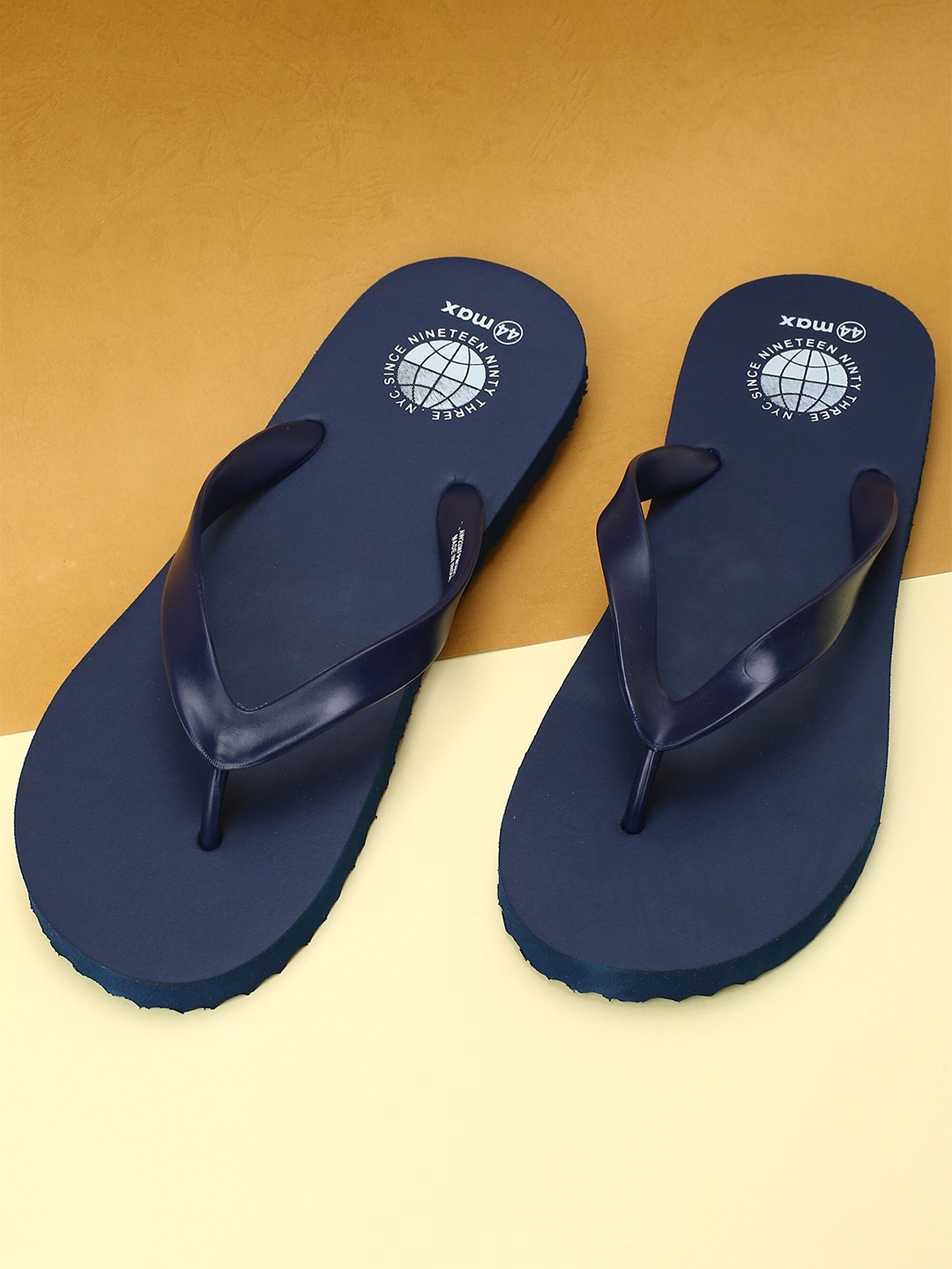 

max Men Blue Thong Flip-Flops