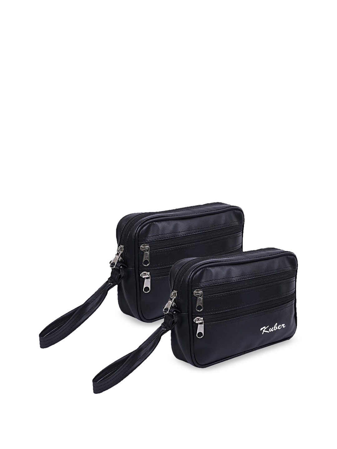

Kuber Industries Unisex Black Set Of 2 Messenger Bag