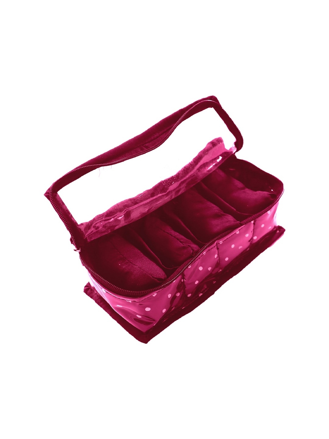 

Kuber Industries Printed Watch Organizer, Pink