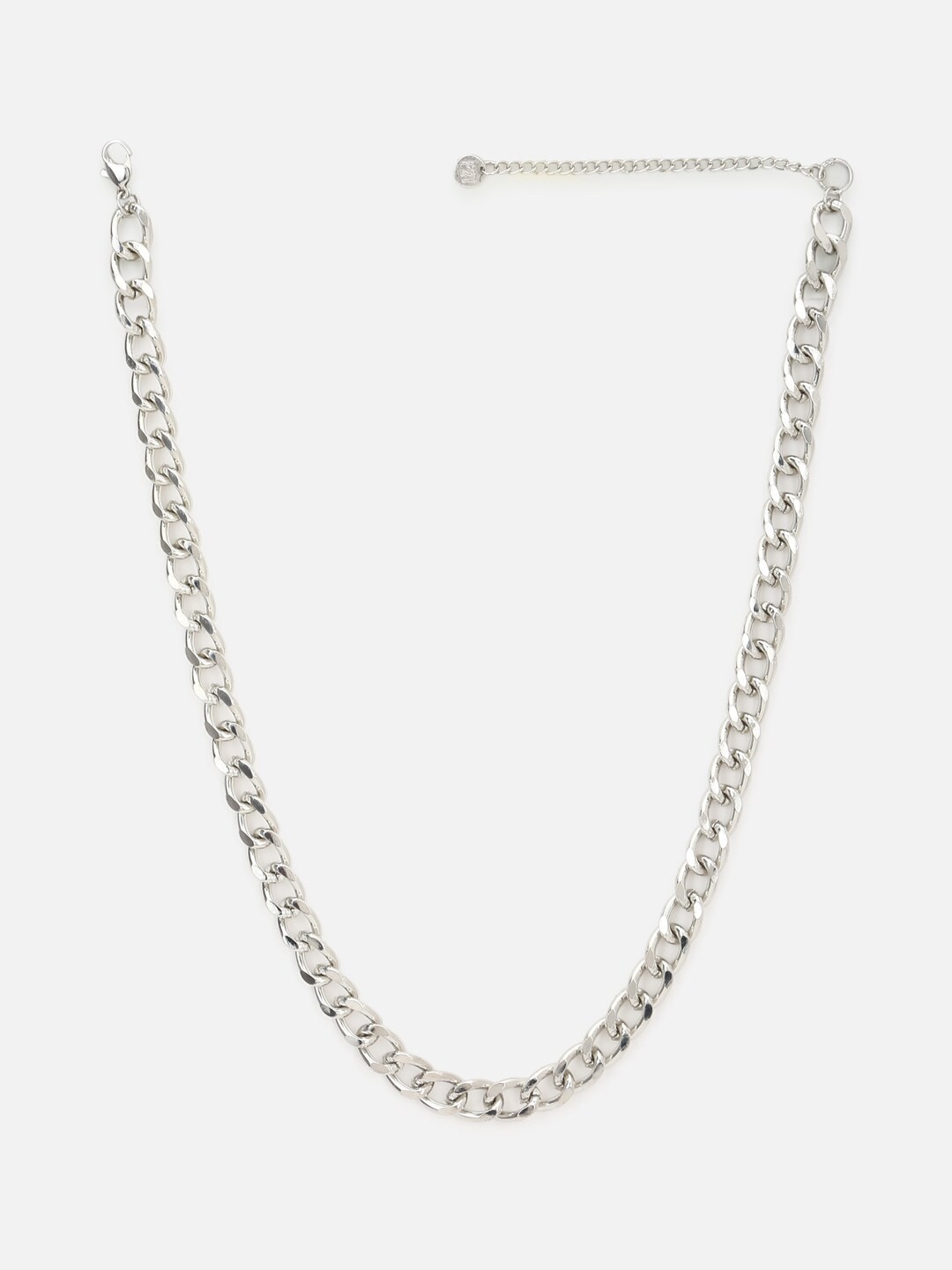 

FOREVER 21 Silver-Plated Solid Necklace