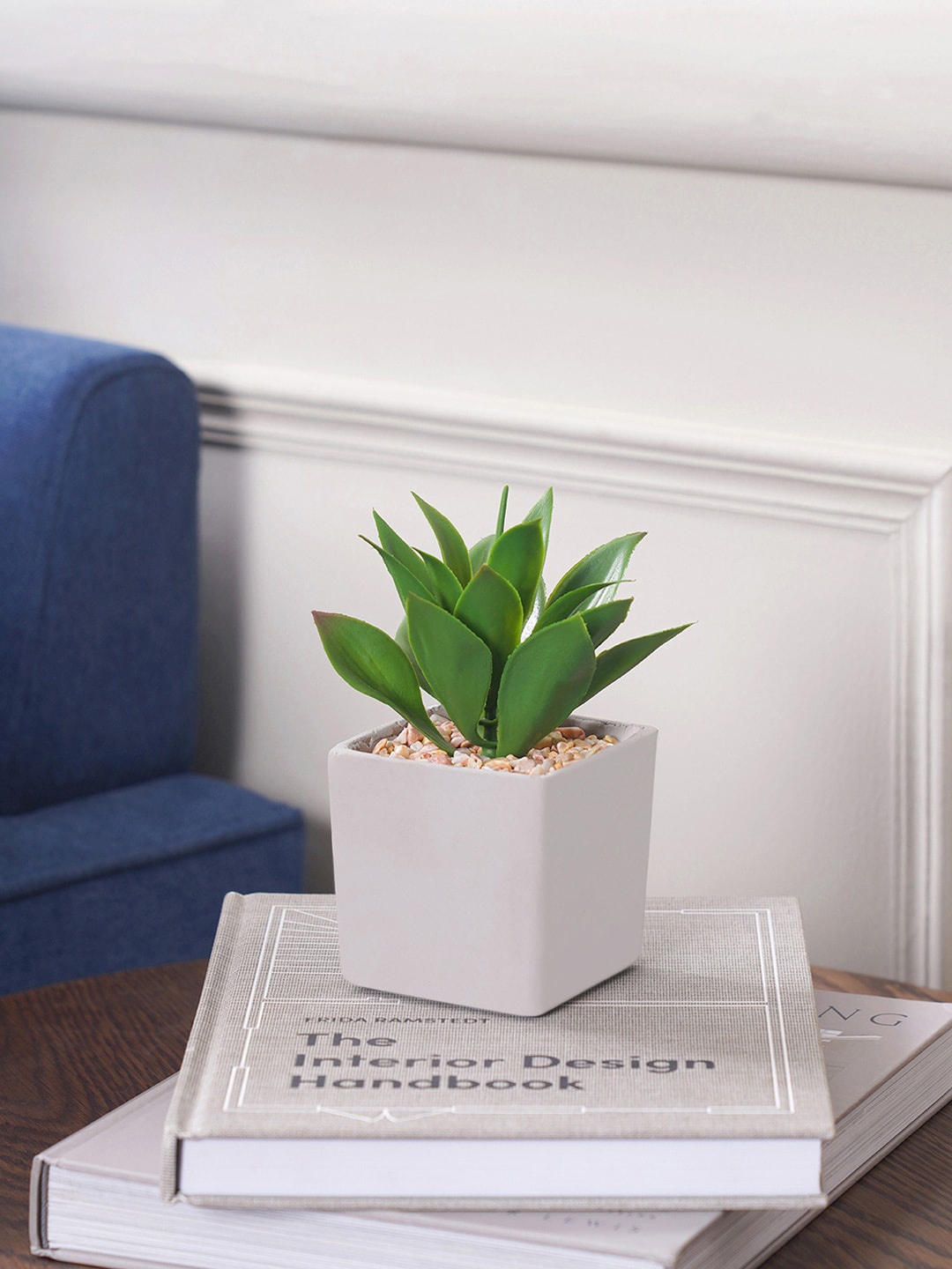 

Pure Home and Living Green Cactus Artificial Plant With Pot