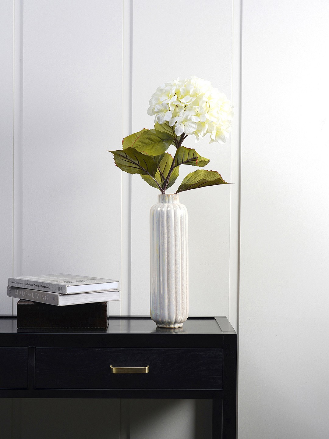 

Pure Home and Living White Hydrangea Artificial Flowers