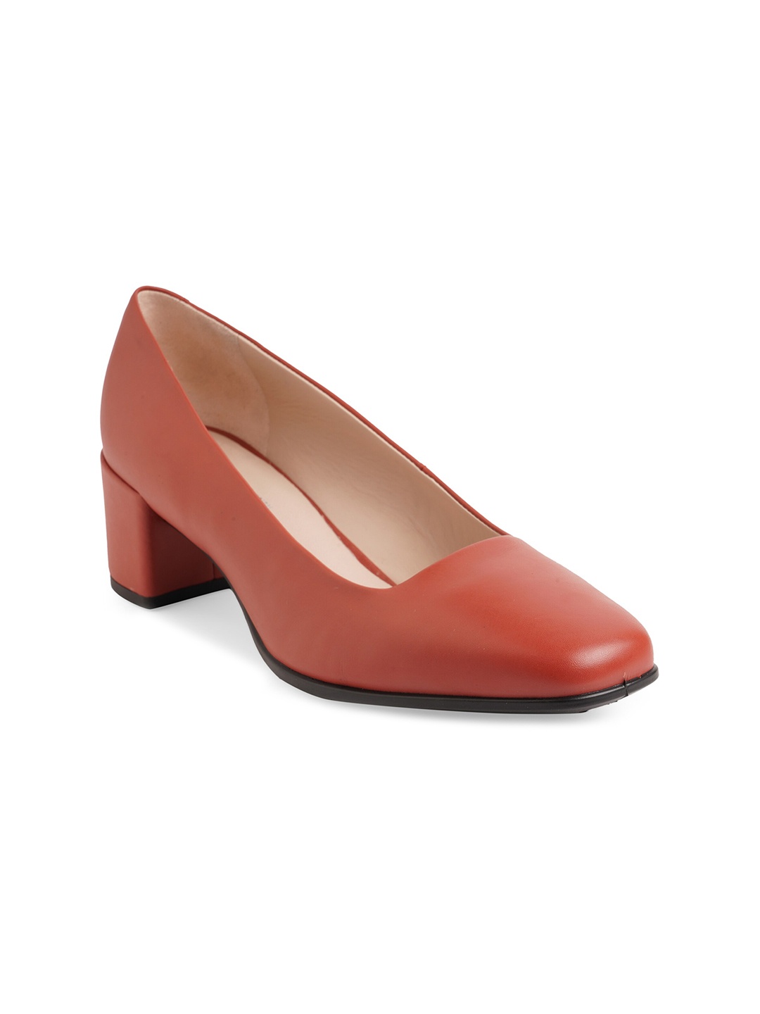 

ECCO Women Squared Shape 35 Mm Pumps, Red