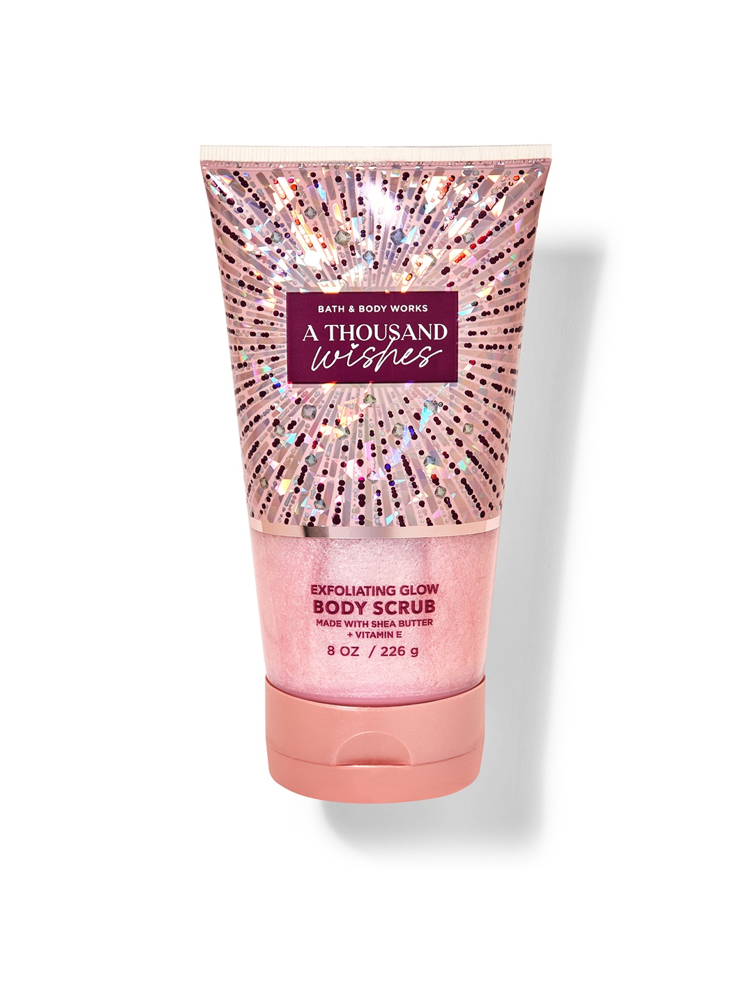 

Bath & Body Works A Thousand Wishes Exfoliating Glow Body Scrub - 226 g, Pink