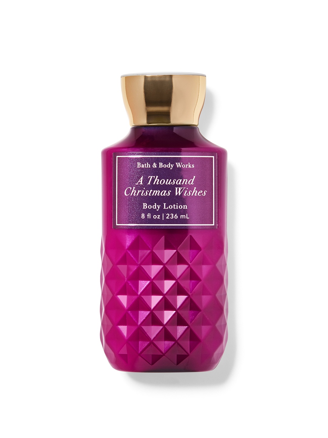 

Bath & Body Works A Thousand Christmas Wishes Super Smooth Body Lotion - 236 ml, Purple