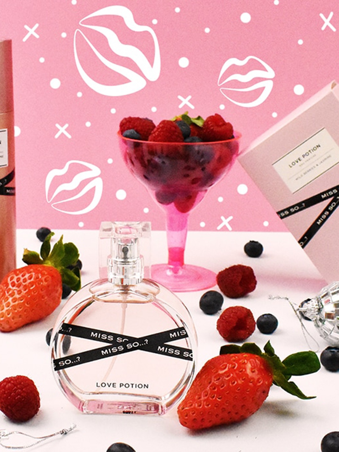 

SO Miss So... Love Potion Wild Berries & Jasmine EDP 50ml, Transparent