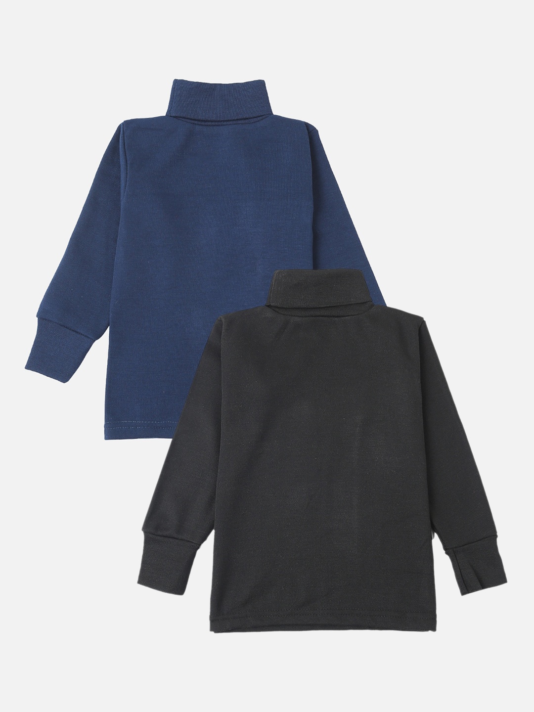 

Lux Cottswool Boys Pack Of 2 Solid Cotton Thermal Tops, Blue