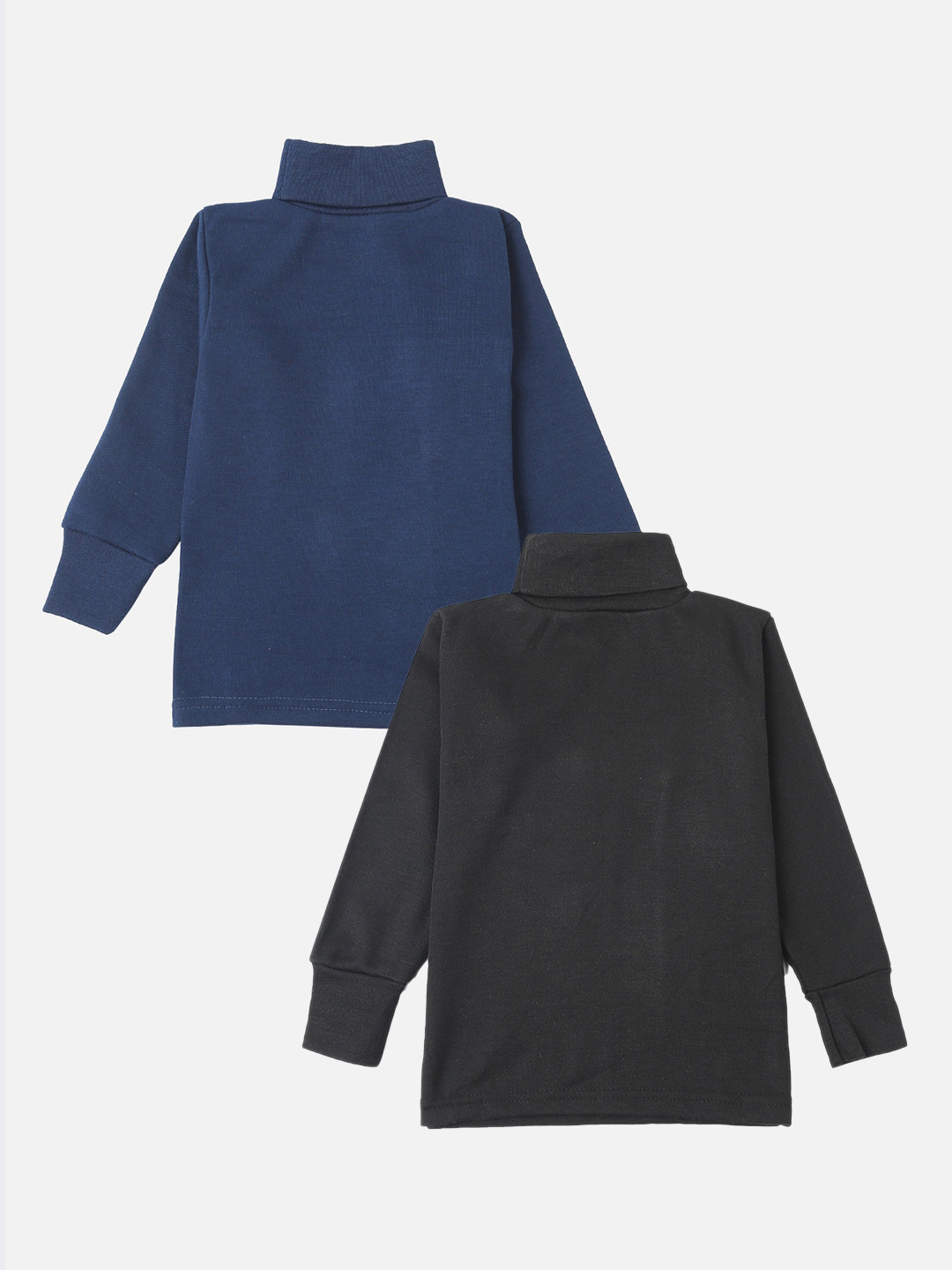

Lux Cottswool Boys Pack Of 2 Solid Cotton Thermal Tops, Blue