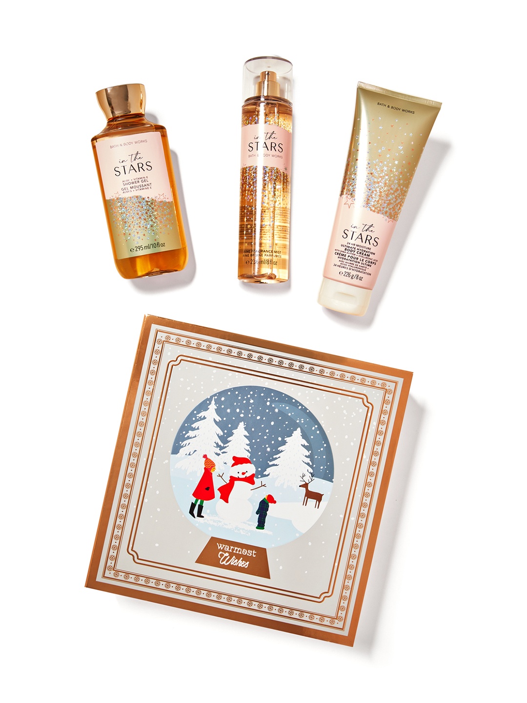 

Bath & Body Works In the Stars Gift Box Set, Gold