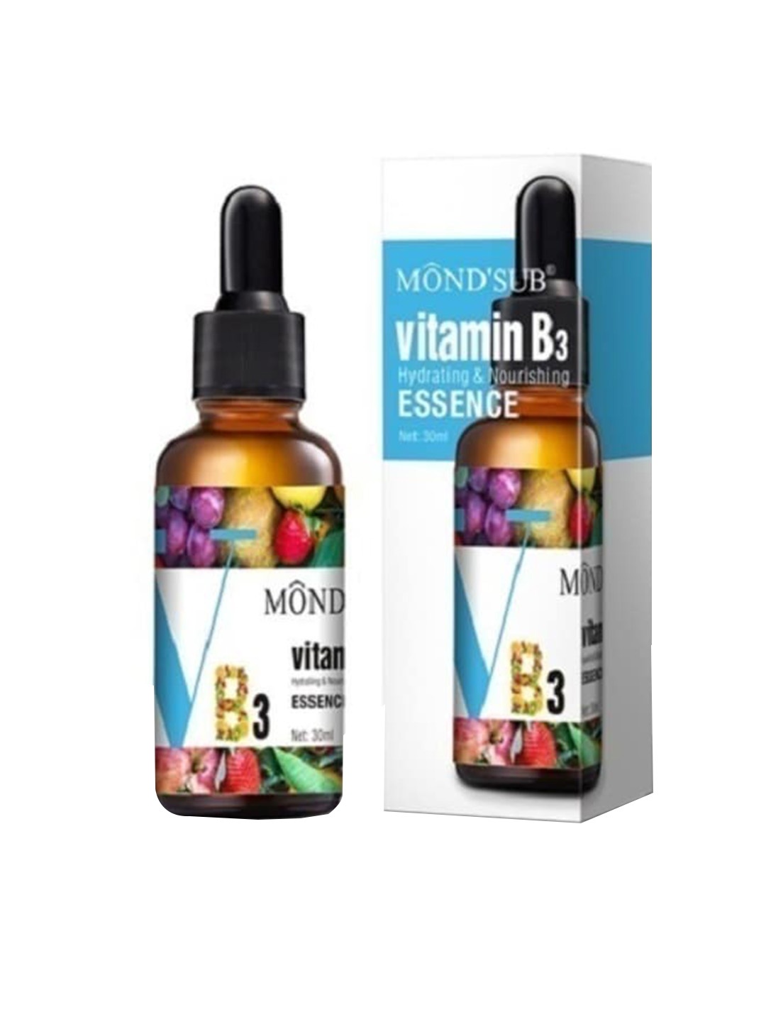 

MONDSUB Vitamin C & Vitamin B3 Serum - 60ml, Transparent