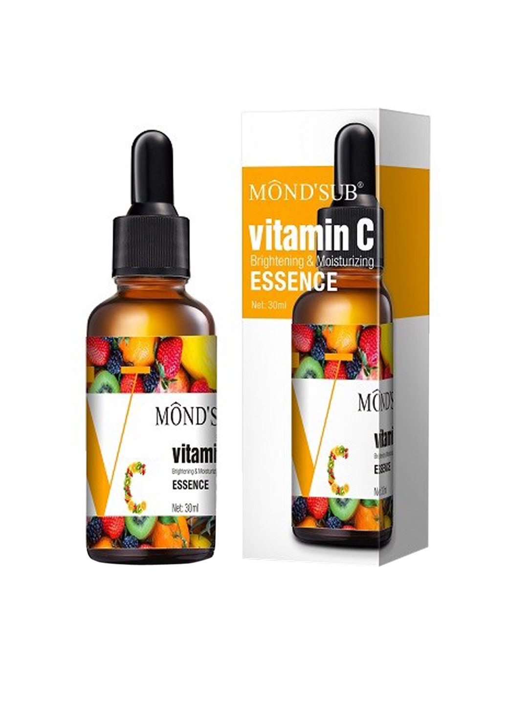

MONDSUB Vitamin C Brightening & Moisturizing Serum 30ml, Transparent