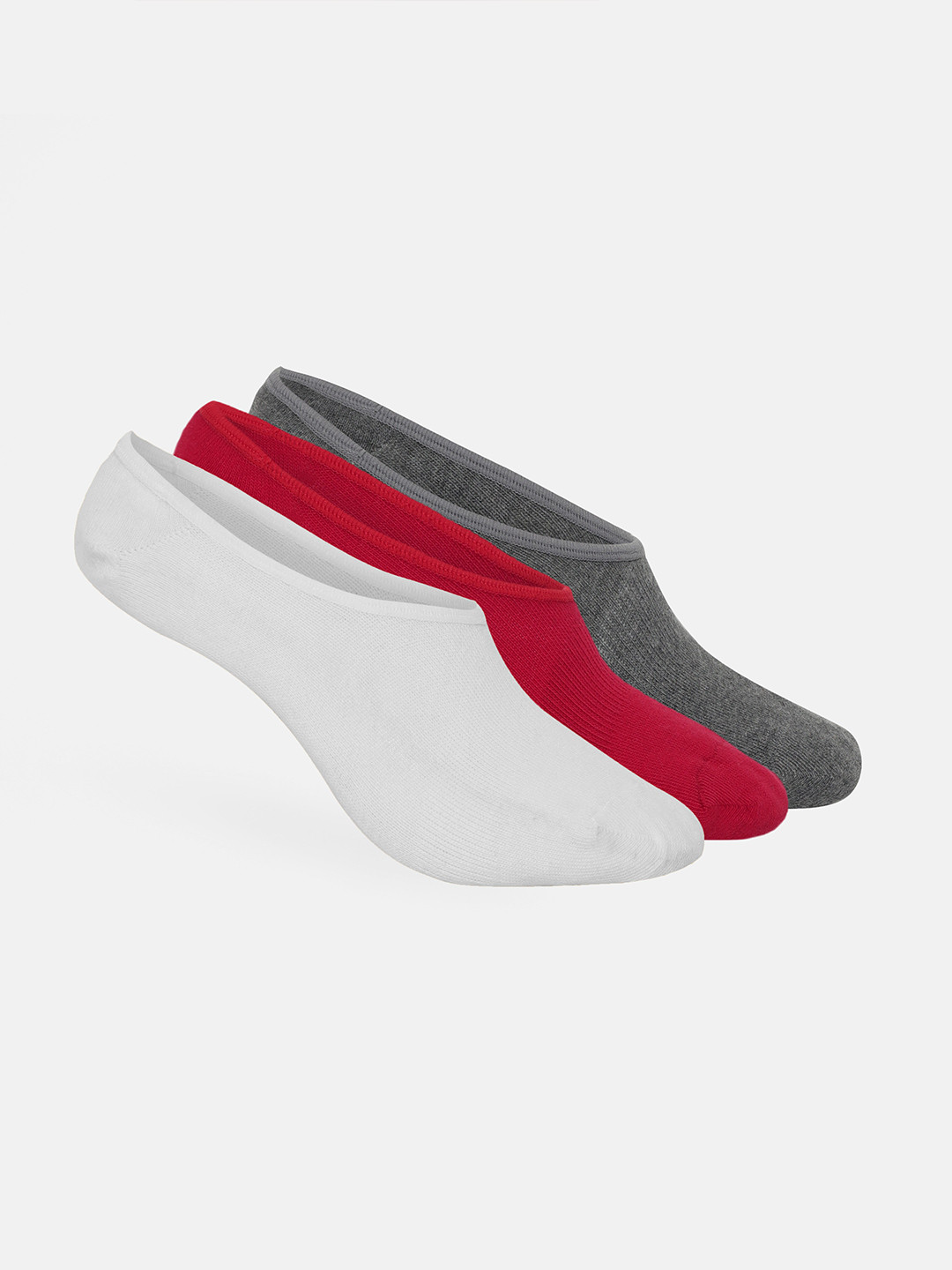 

CULT Women Pack Of 3 Shoe Liner Socks, Grey