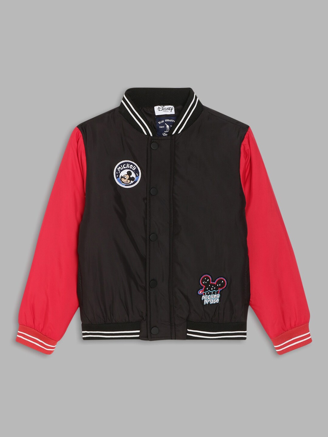 

Blue Giraffe Boys Multicoloured Crop Open Front Jacket with Embroidered, Multi