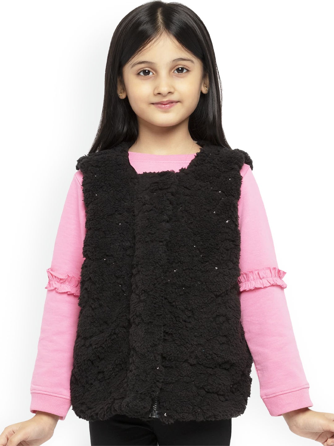 

UNDER FOURTEEN ONLY Girls Black Tailored Jacket