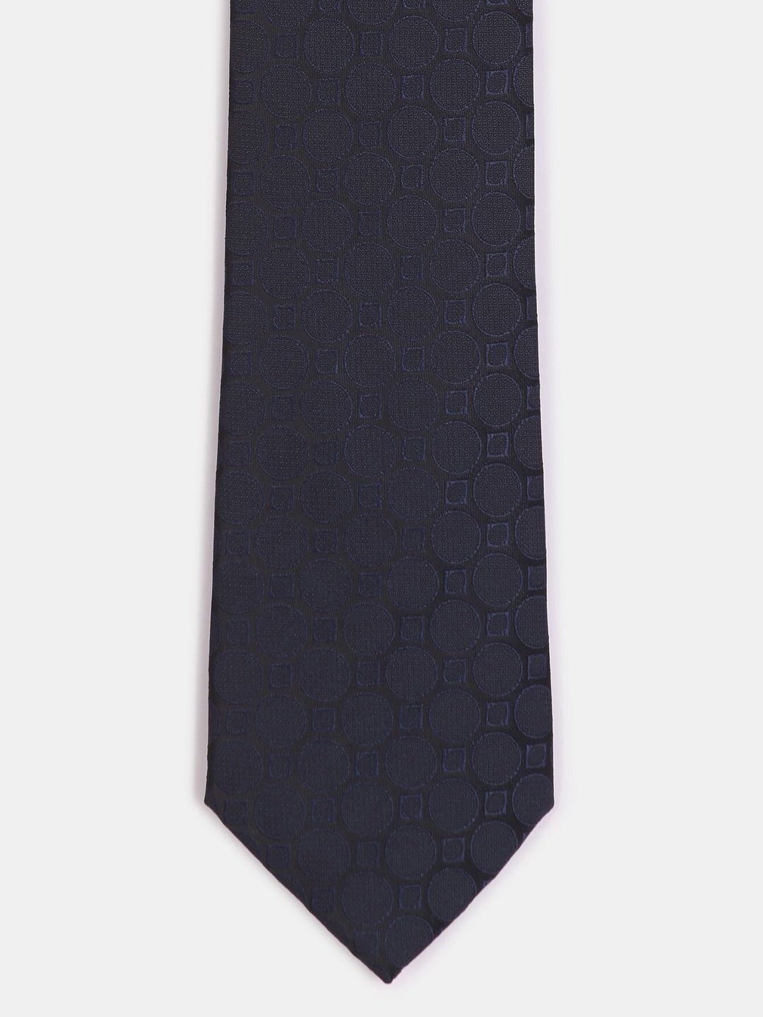 

Arrow Men Blue Woven Design Broad Tie