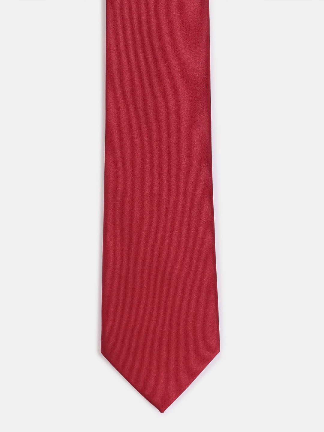 

Arrow Men Red Solid Broad Tie