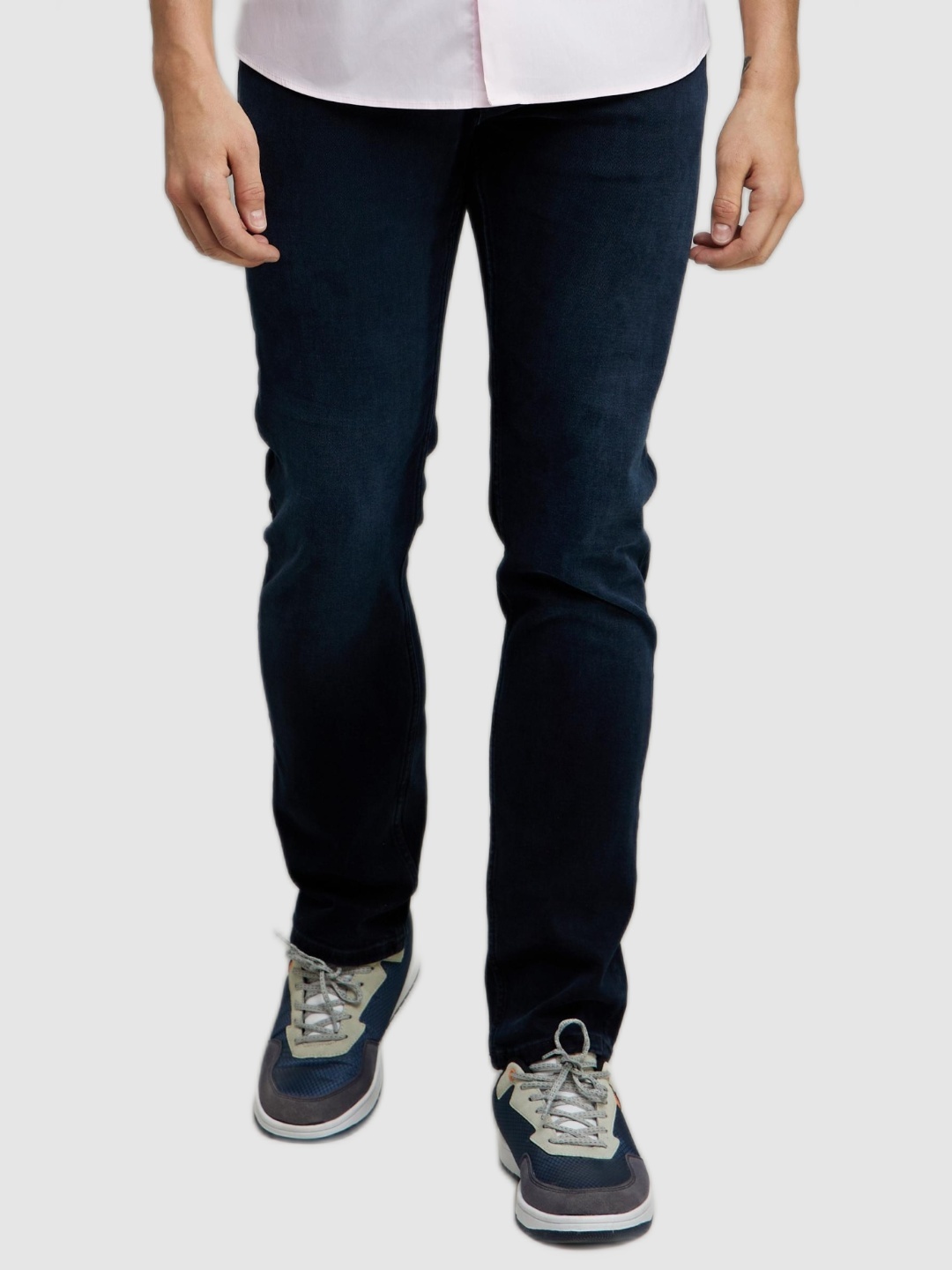 

Celio Men Navy Blue Cotton Jean Skinny Fit Stretchable Jeans