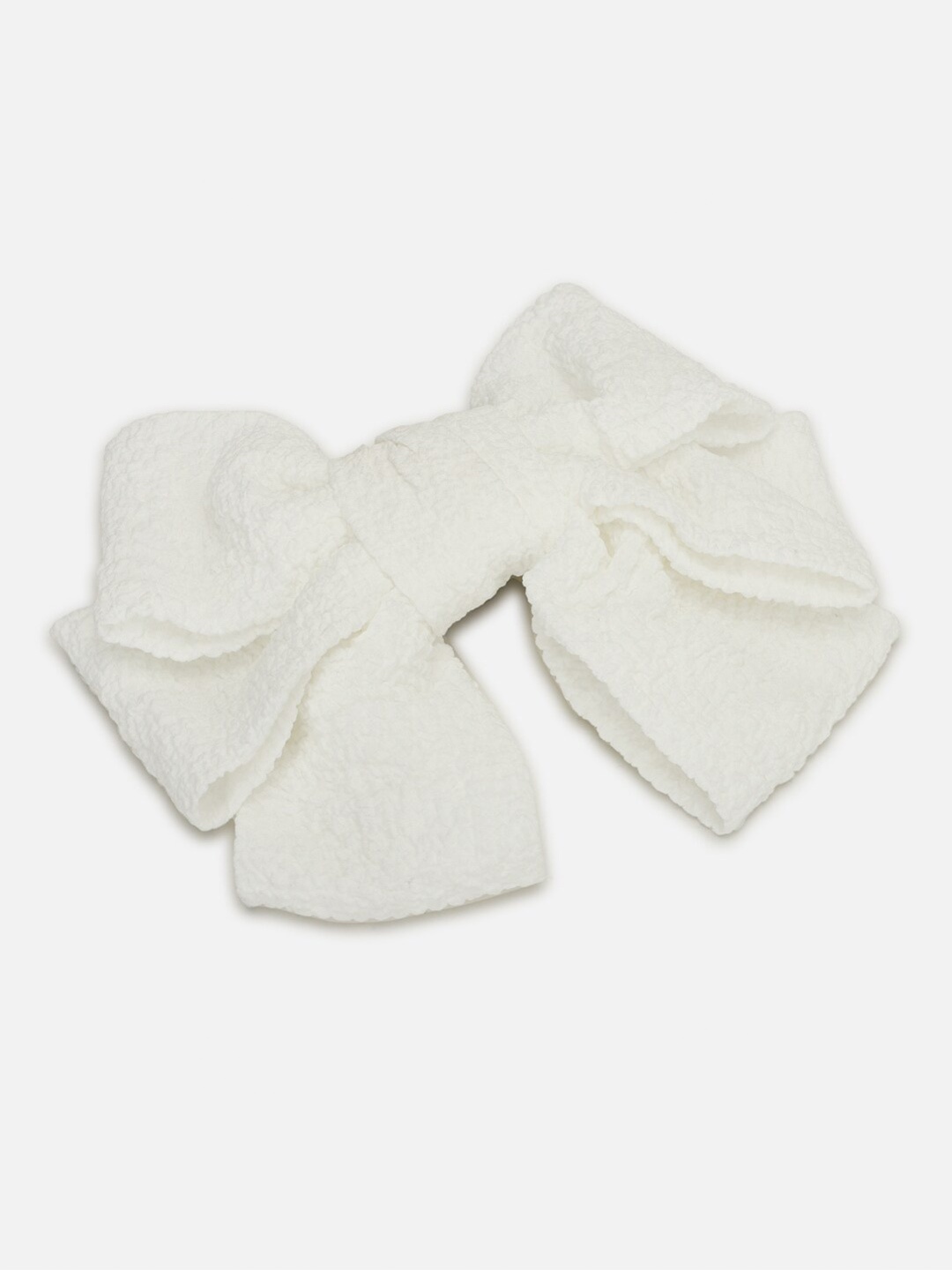 

FOREVER 21 Women White Solid French Barrette