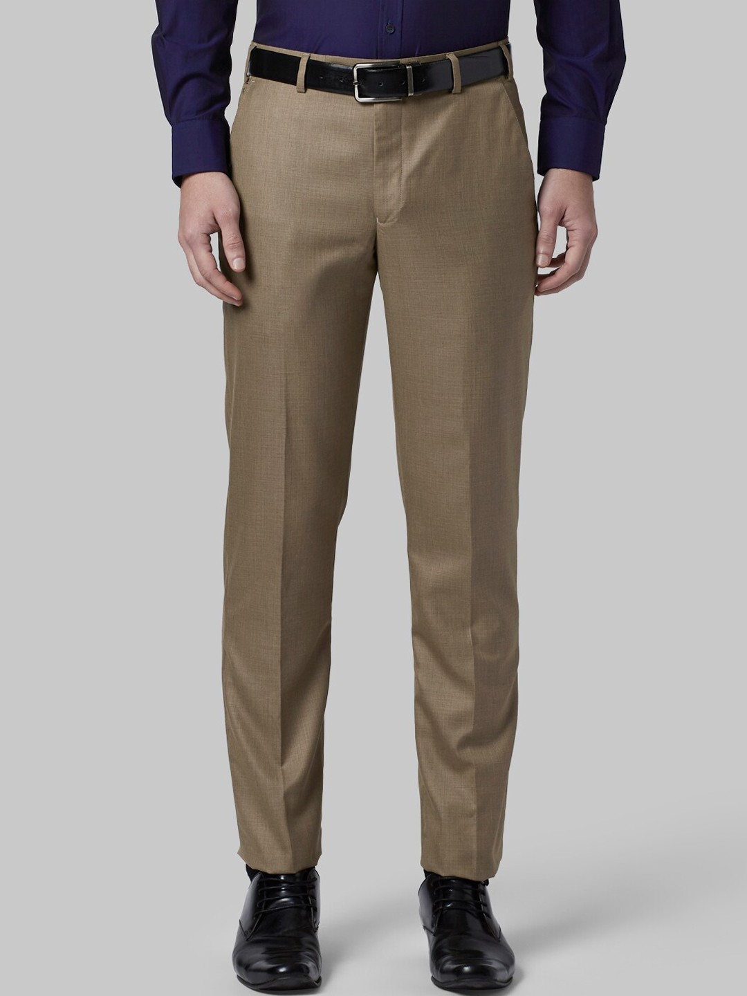 

Park Avenue Men Brown Formal Trouser