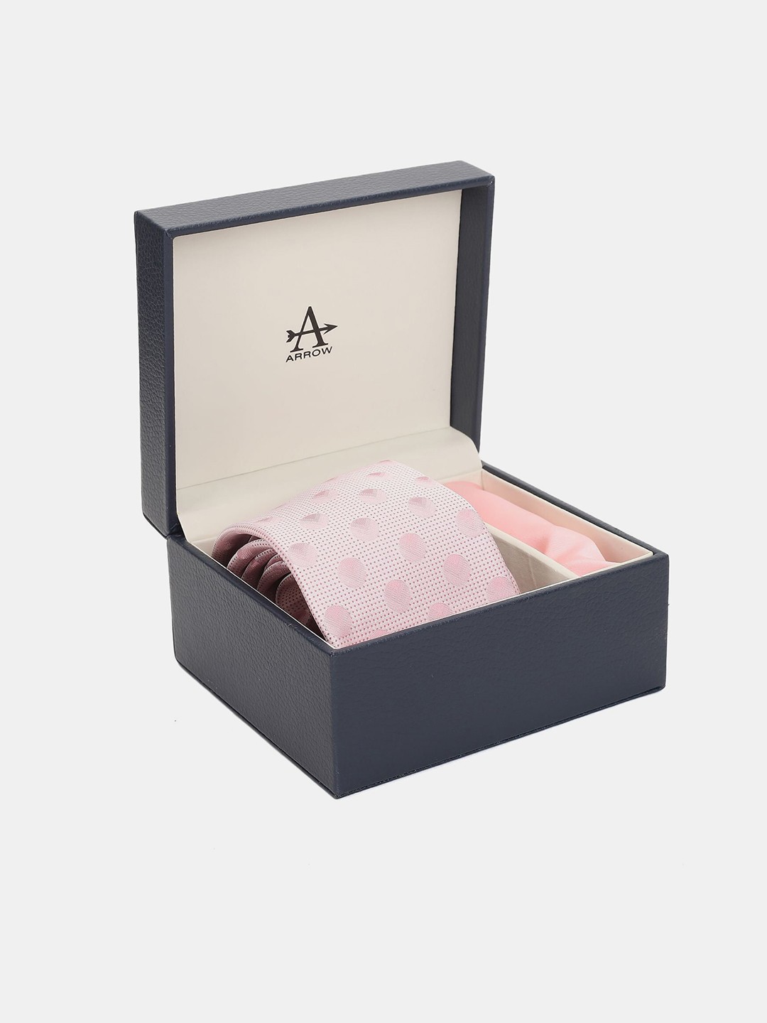 

Arrow Men Pink Patterned Accessory Gift Set