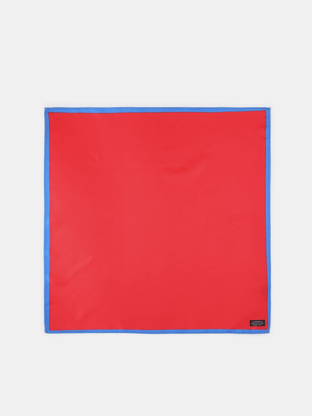

Arrow Men Red Solid Pocket Square