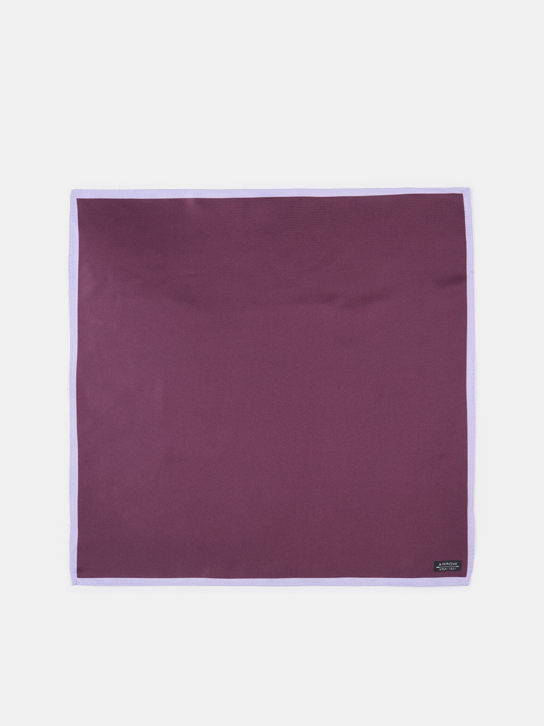 

Arrow Men Purple Solid Pocket Square