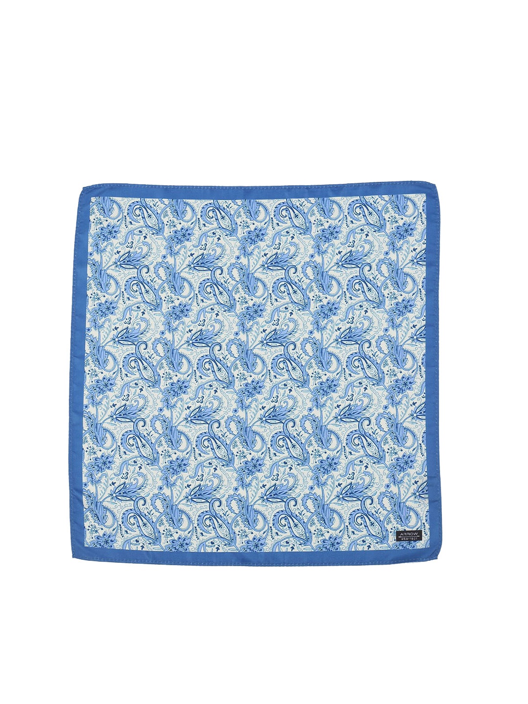 

Arrow Men Blue and White Printed Pocket Square