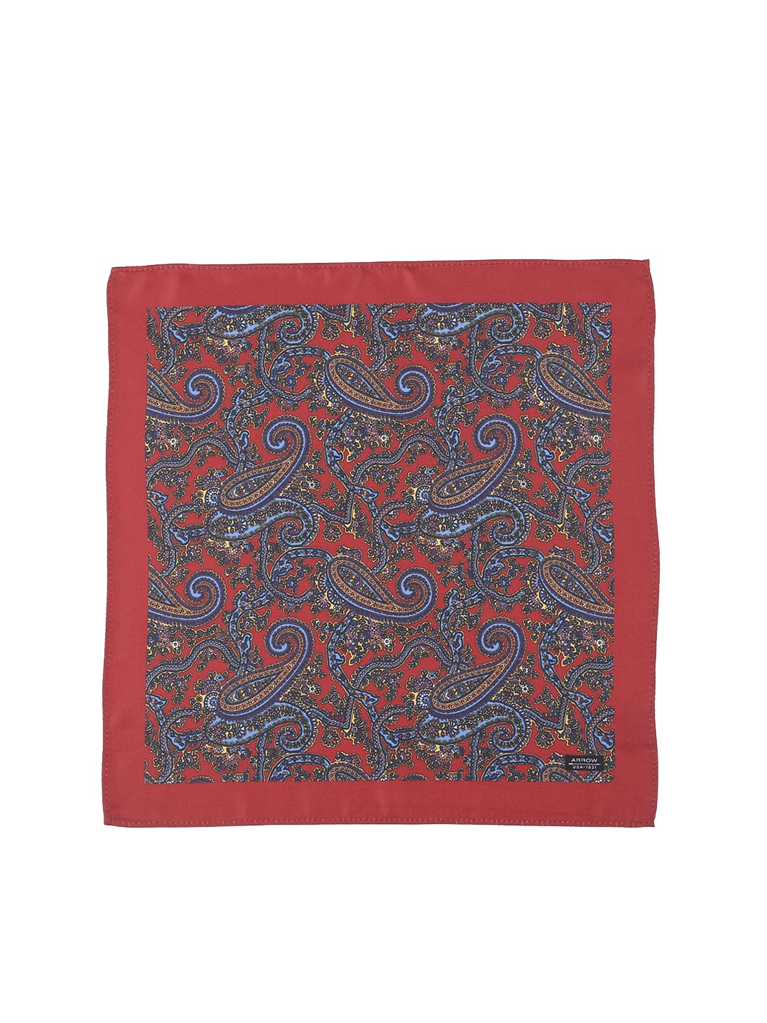 

Arrow Men Red Printed Pocket Squares