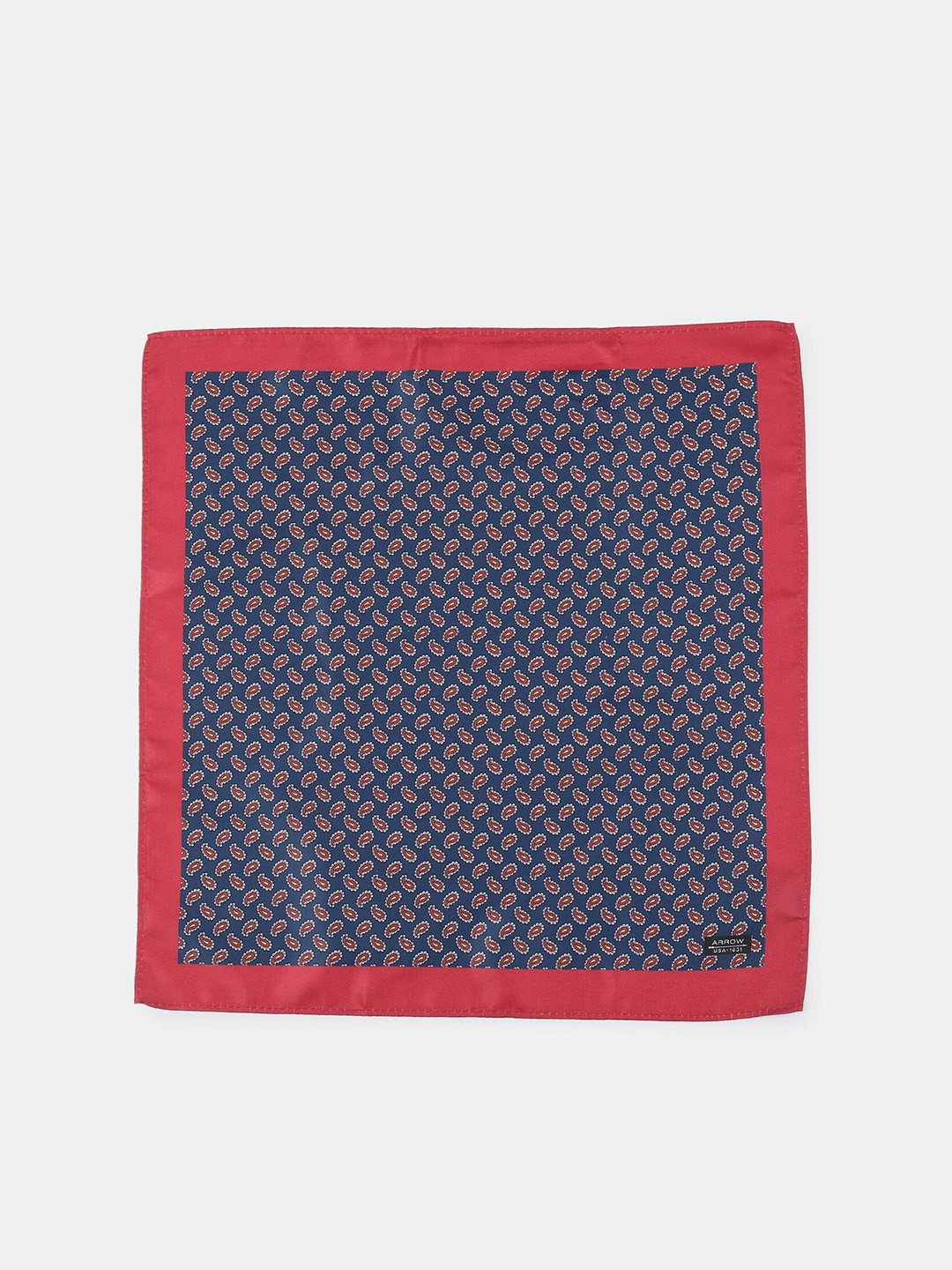 

Arrow Men Navy-Blue Printed Pocket Square